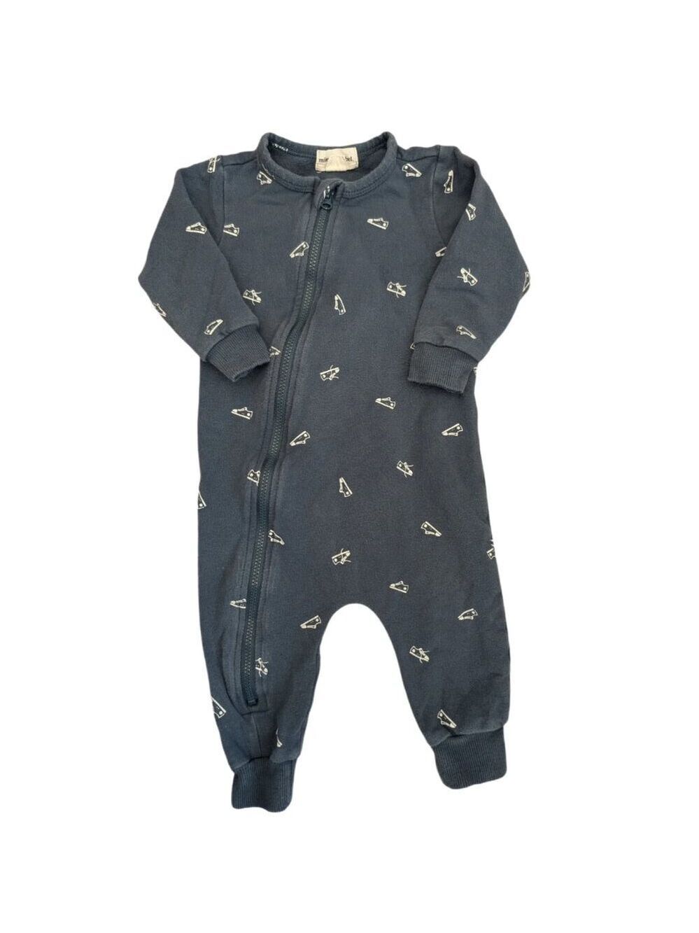 🇨🇦 Miles the Label Playsuit with Sneaker Print 6m